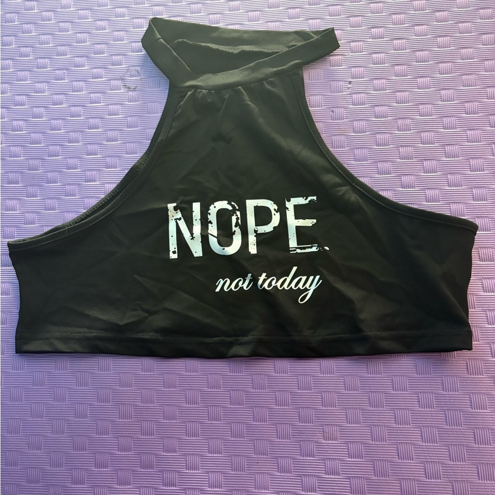 Black Graphic Women's Top